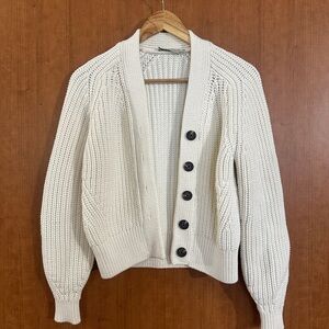 Everlane Chunky Knit Cardigan - XS